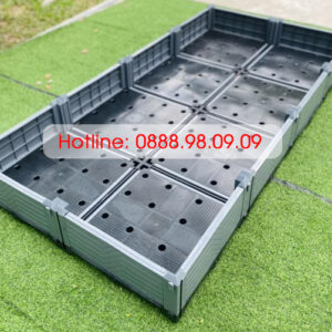 Chậu Ghép Thông Minh Hdpe KT 200cm X 100cm X 23cm
