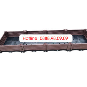 Chậu Ghép Thông Minh Màu Cafe KT 200cm X 50cm X 23cm