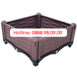 Chậu Ghép Thông Minh Màu Cafe KT 50cm X 50cm X 23cm