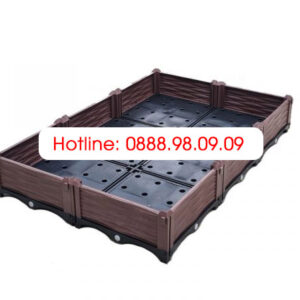 Chậu Ghép Thông Minh Màu Cafe KT 150cm X 100cm X 23cm