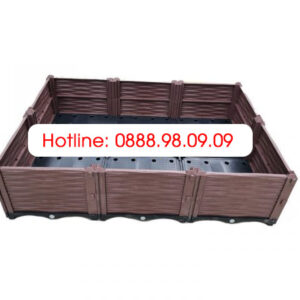 Chậu Ghép Thông Minh Màu Cafe KT 150cm X 100cm X 39cm