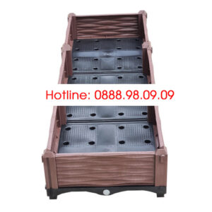 Chậu Ghép Thông Minh Màu Cafe KT 150cm X 50cm X 23cm